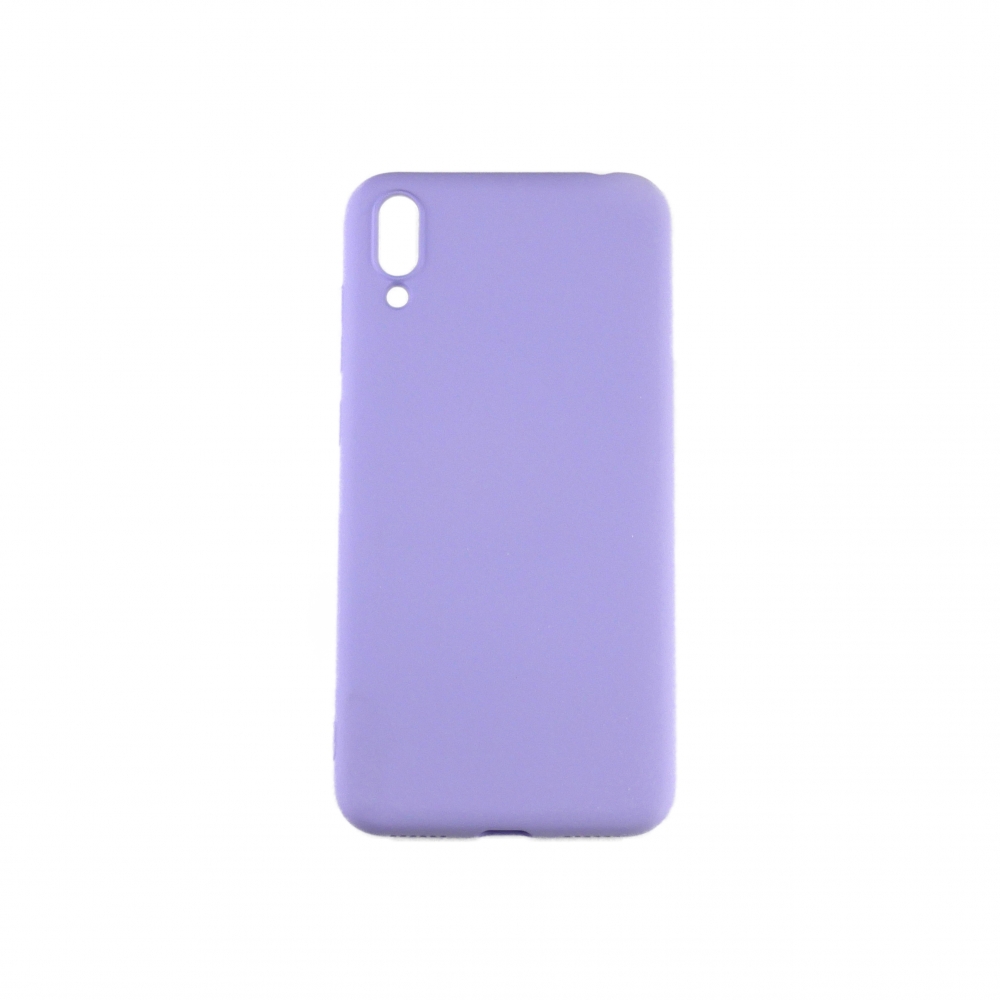 Silicone Case Full Cover Huawei Y7 2019 лавандова-0